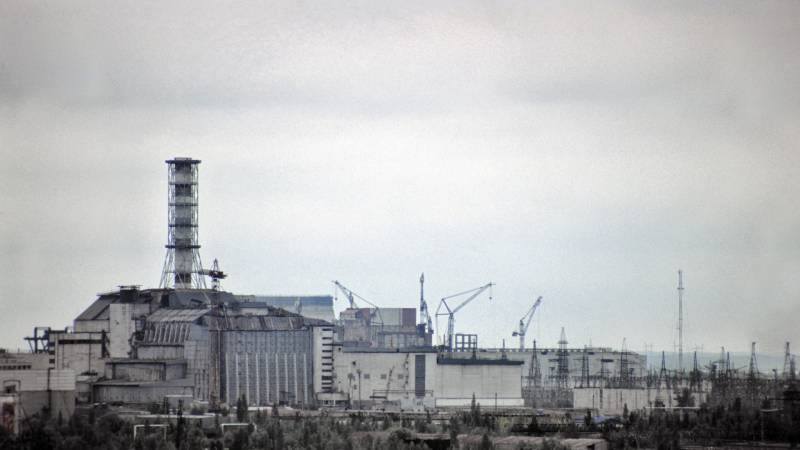 Обои Атомный реактор в Чернобыле