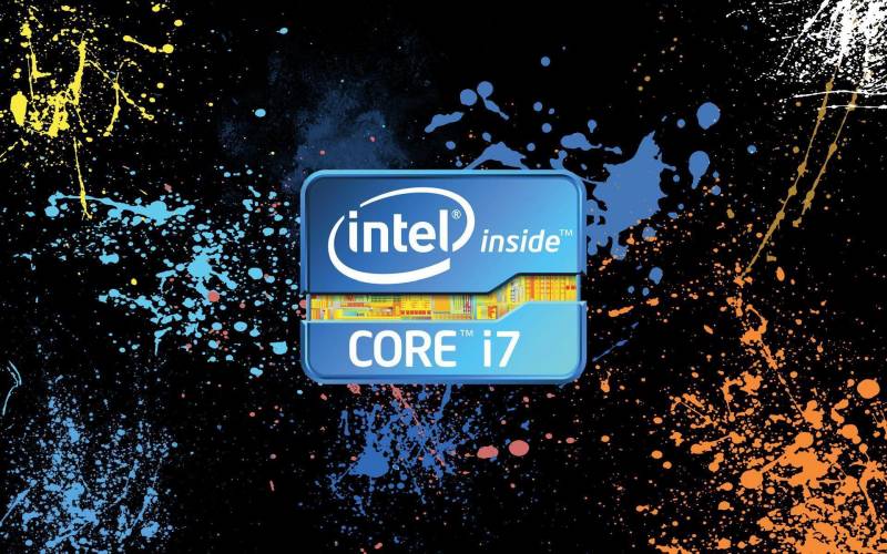 Обои Процессор, intel core i7, extreme edition, logo