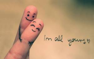 I"m all yours!