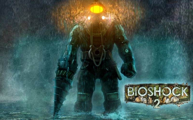 Обои Большой Папочка из Bioshock 2