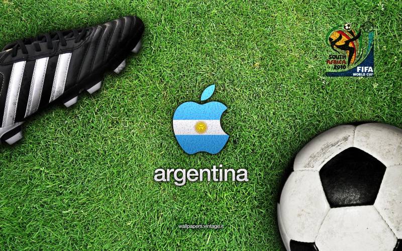 Обои Аргентина на Чемпионате мира в Африке
