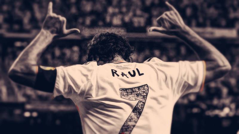 Обои Raul Real Madrid