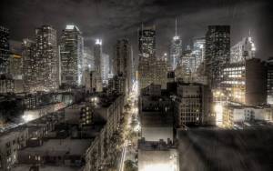 Свет ночьного города