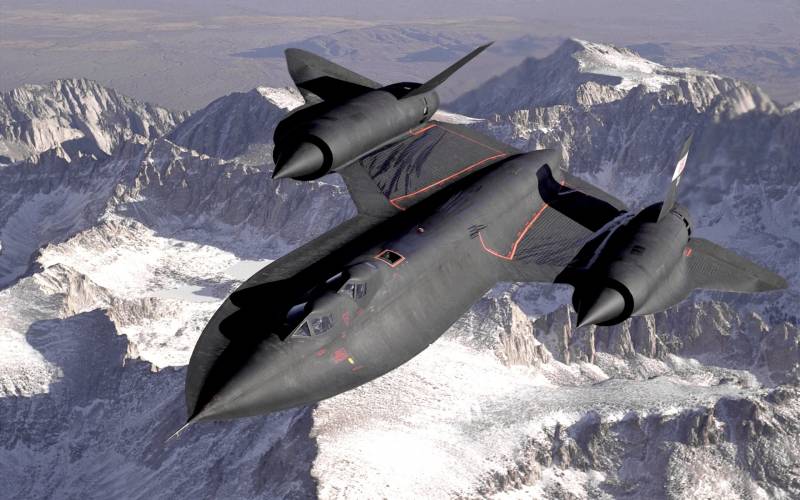 Обои Lockheed SR-71