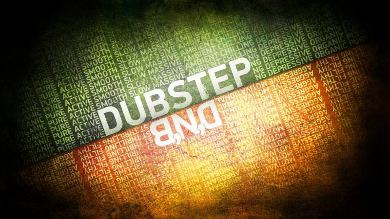 Обои Dubstep drum and bass