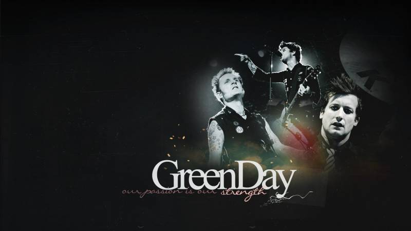 Обои Green Day lyrics