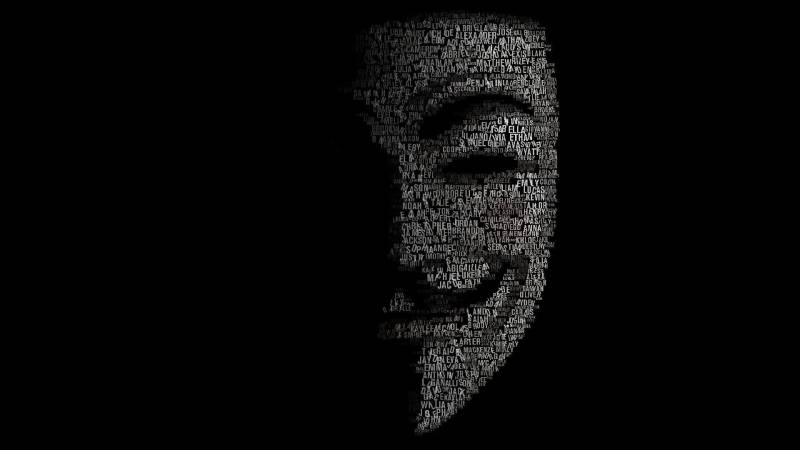 Обои anonymous