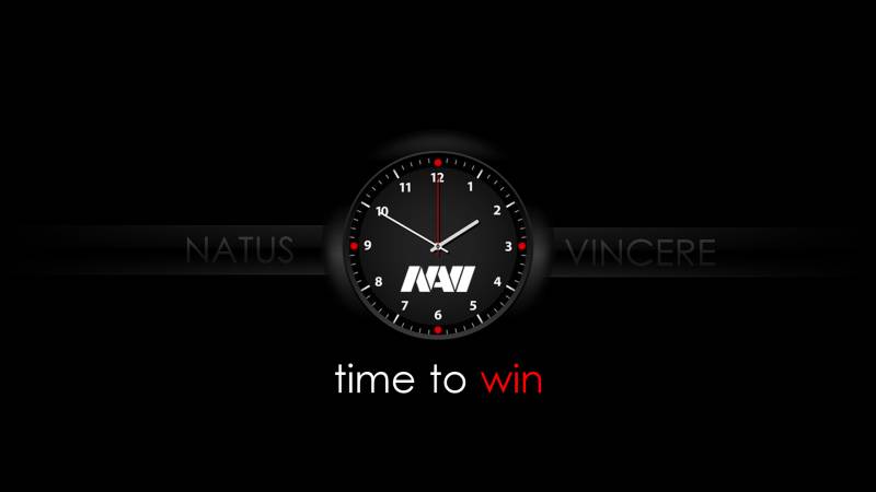 Обои Na`Vi - time to win