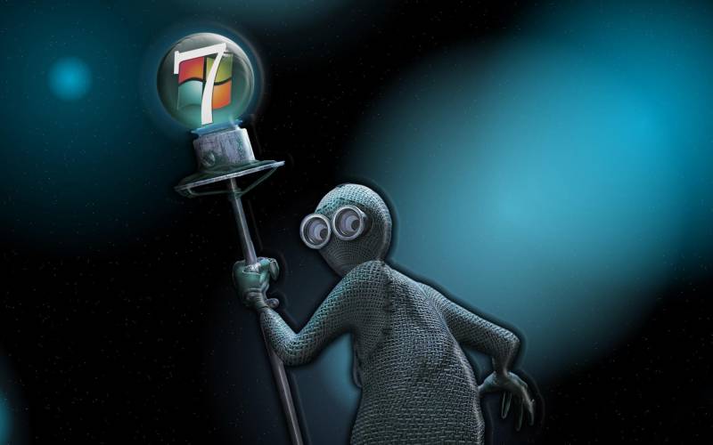 Обои Креативные Windows 7