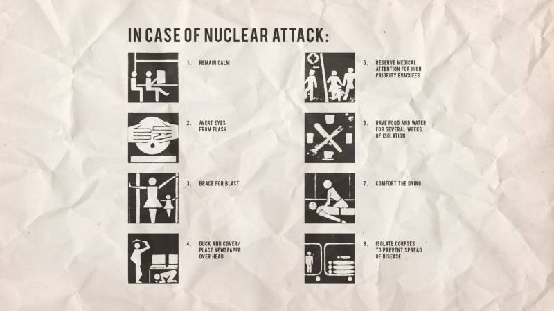 Обои В случае ядерной атаки