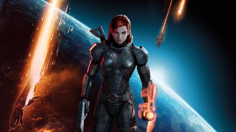 Обои Female Shepard