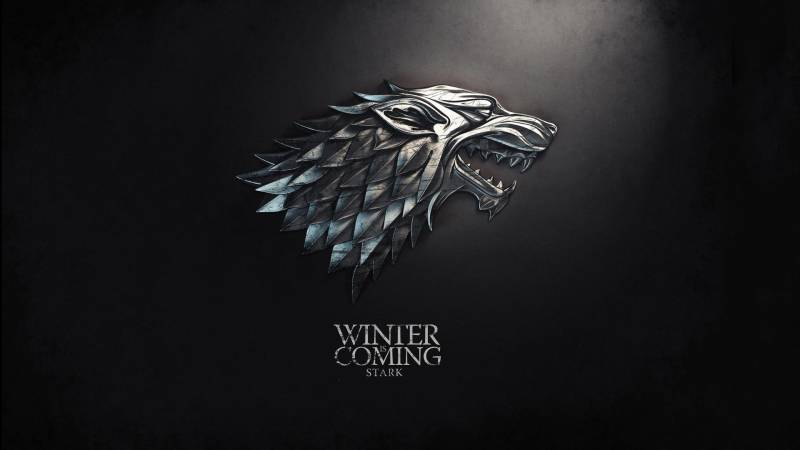 Обои "Winter is coming"  Stark