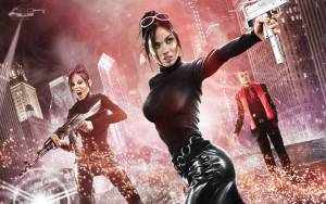 Девушка с оружием из Saints row: the third