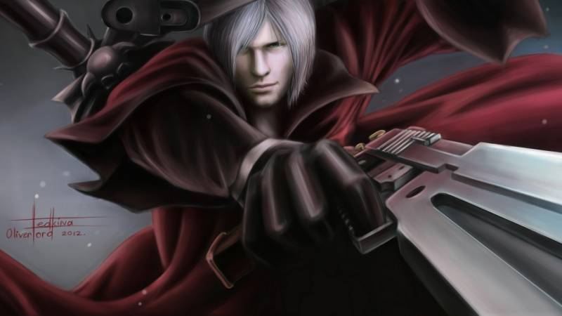 Обои devil may cry dante