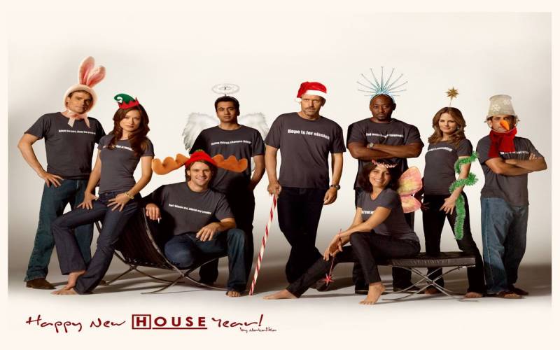 Обои Christmas у Доктора House