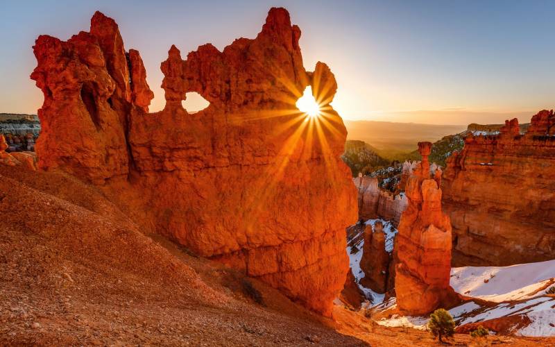 Обои bryce canyon national park