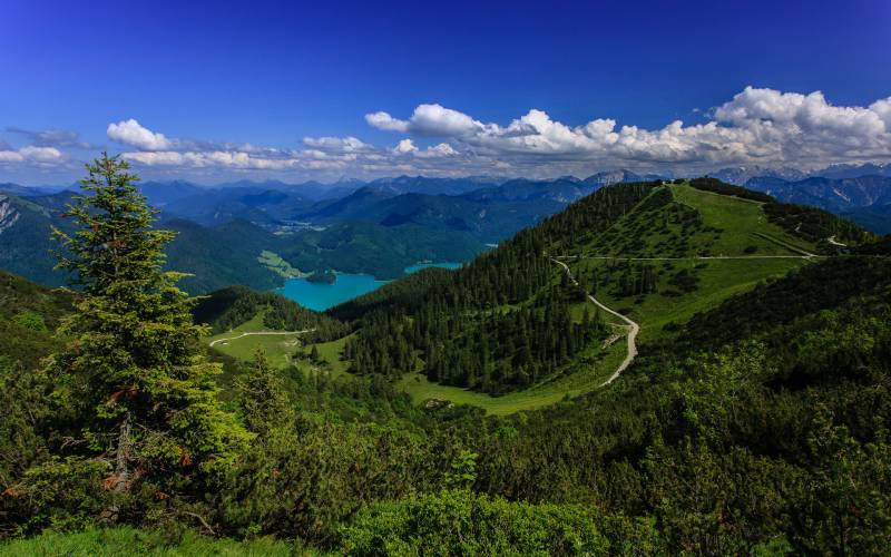 Обои bavarian alps