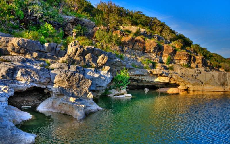 Обои pedernales falls state park