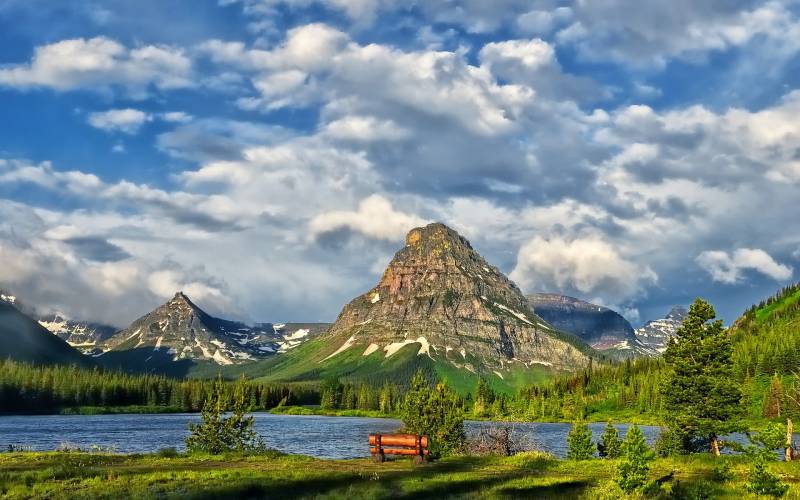 Обои glacier national park