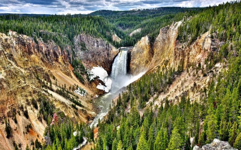 Обои yellowstone national park