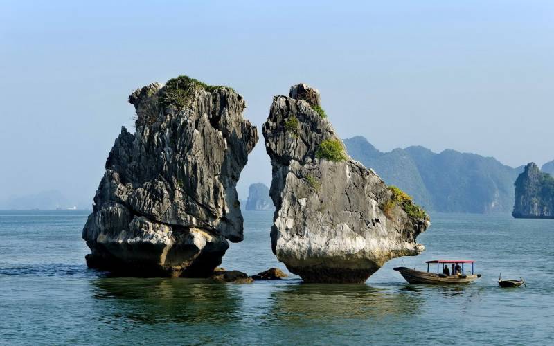 Обои Морские скалы в Тайланде