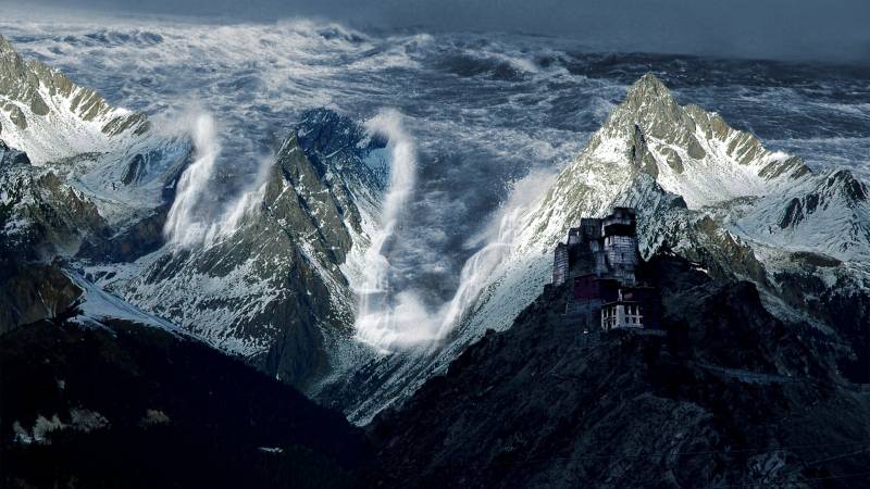 Обои Волна в Гималаях