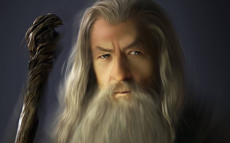 Обои gandalf арт