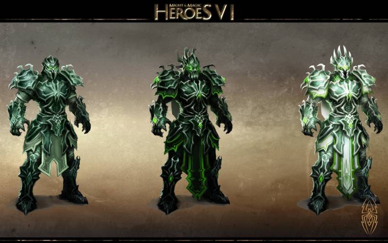 Обои Necro Might Male Heroes (Neutral, Blood, Tear)