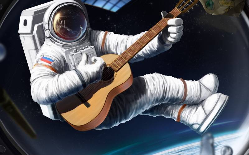 Обои космонавт