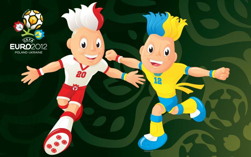 Обои Талисманы Евро 2012 Польша-Украина