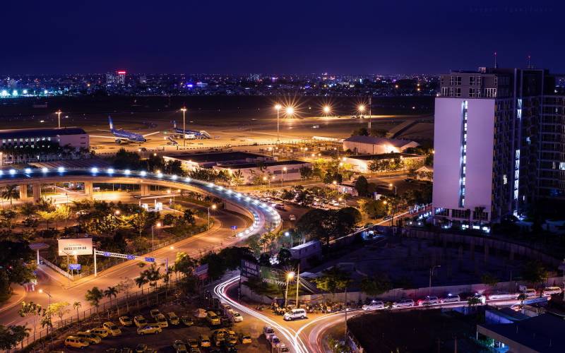 Обои tan son nhat air port