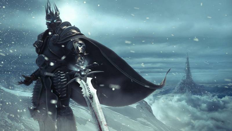 Обои Arthas Lich King