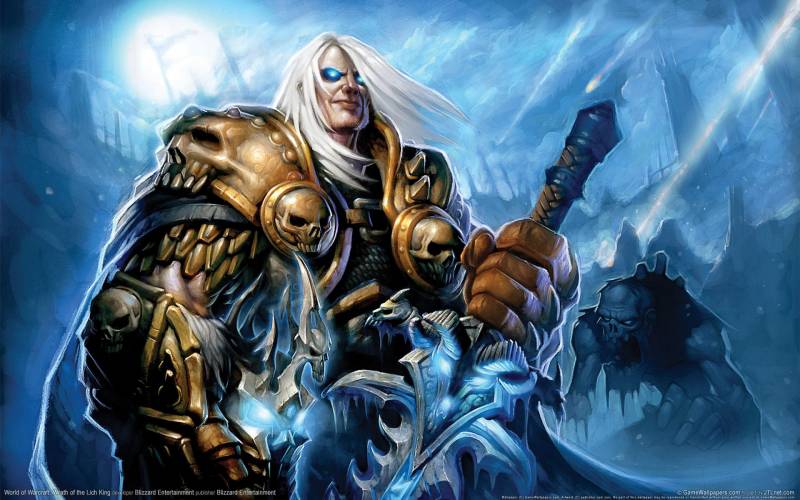 Обои WoW Arthas Lich King