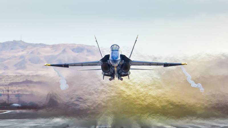 Обои mcdonnel douglas f/a-18a hornet