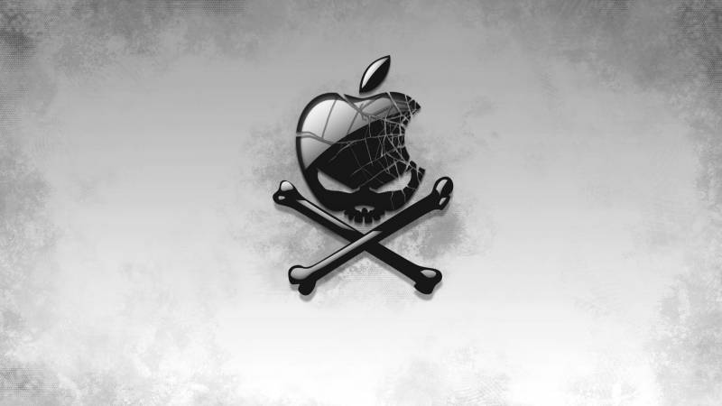 Обои Angry Apple