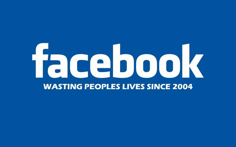 Обои Facebook - жизнь на свалку