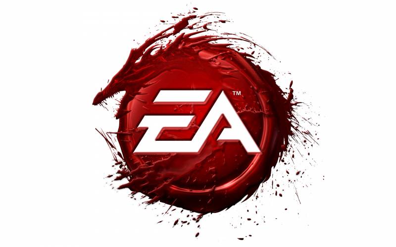 Обои Логотип Electronic Arts из Dragon Age