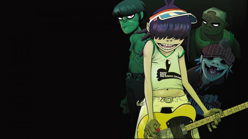 Обои gorillaz