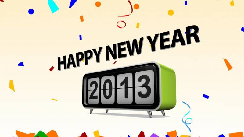 Обои happy new year