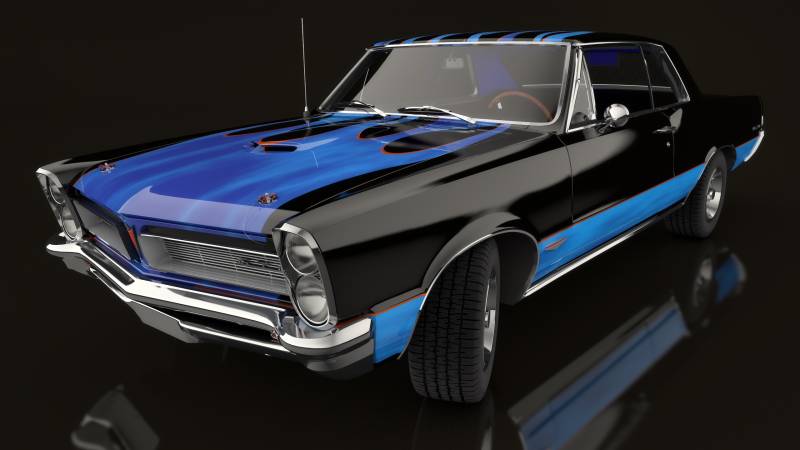 Обои 1965 pontiac gto