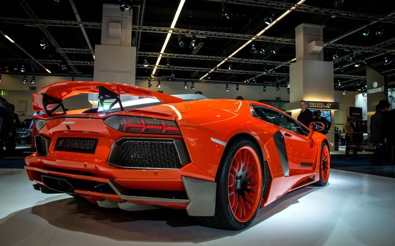 Обои lamborghini aventador