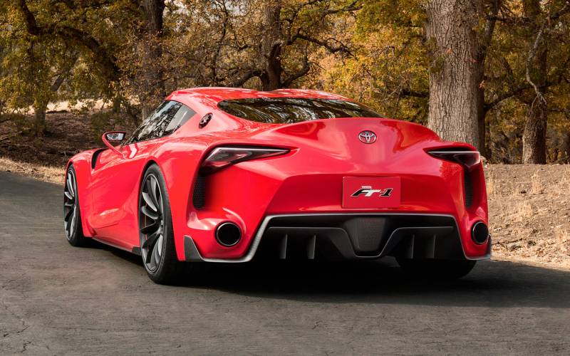 Обои toyota ft-1