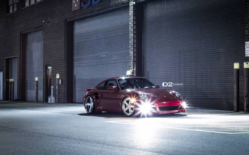 Обои porsche 997 turbo-cv2