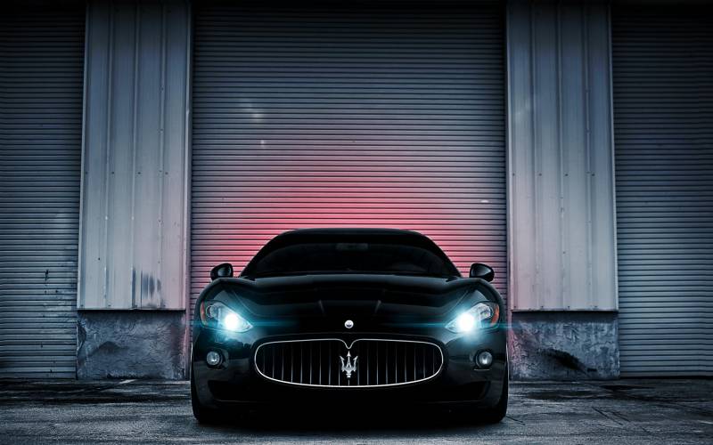 Обои maserati gran turismo