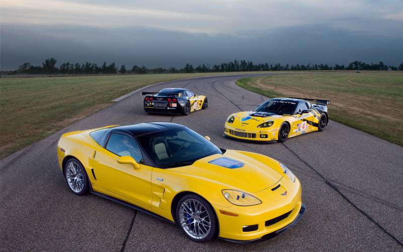 Обои corvette