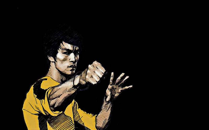 Обои bruce lee